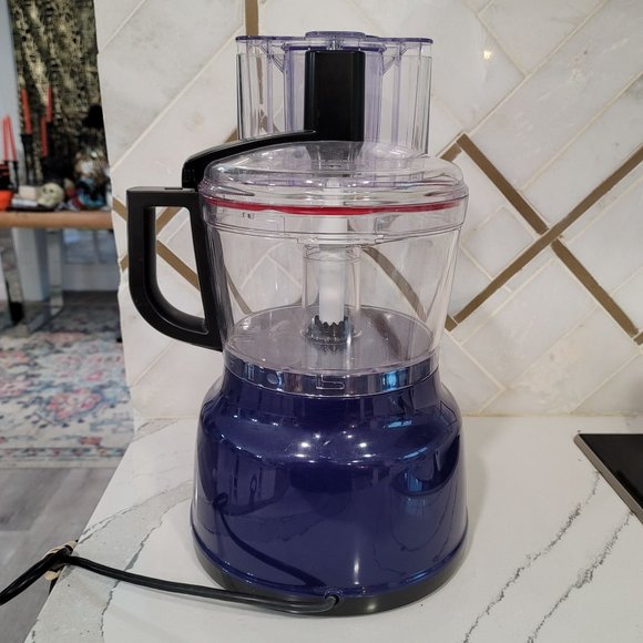 KitchenAid KFP0930BU 9-Cup Food Processor with Exact Slice System no blades - Picture 8 of 15